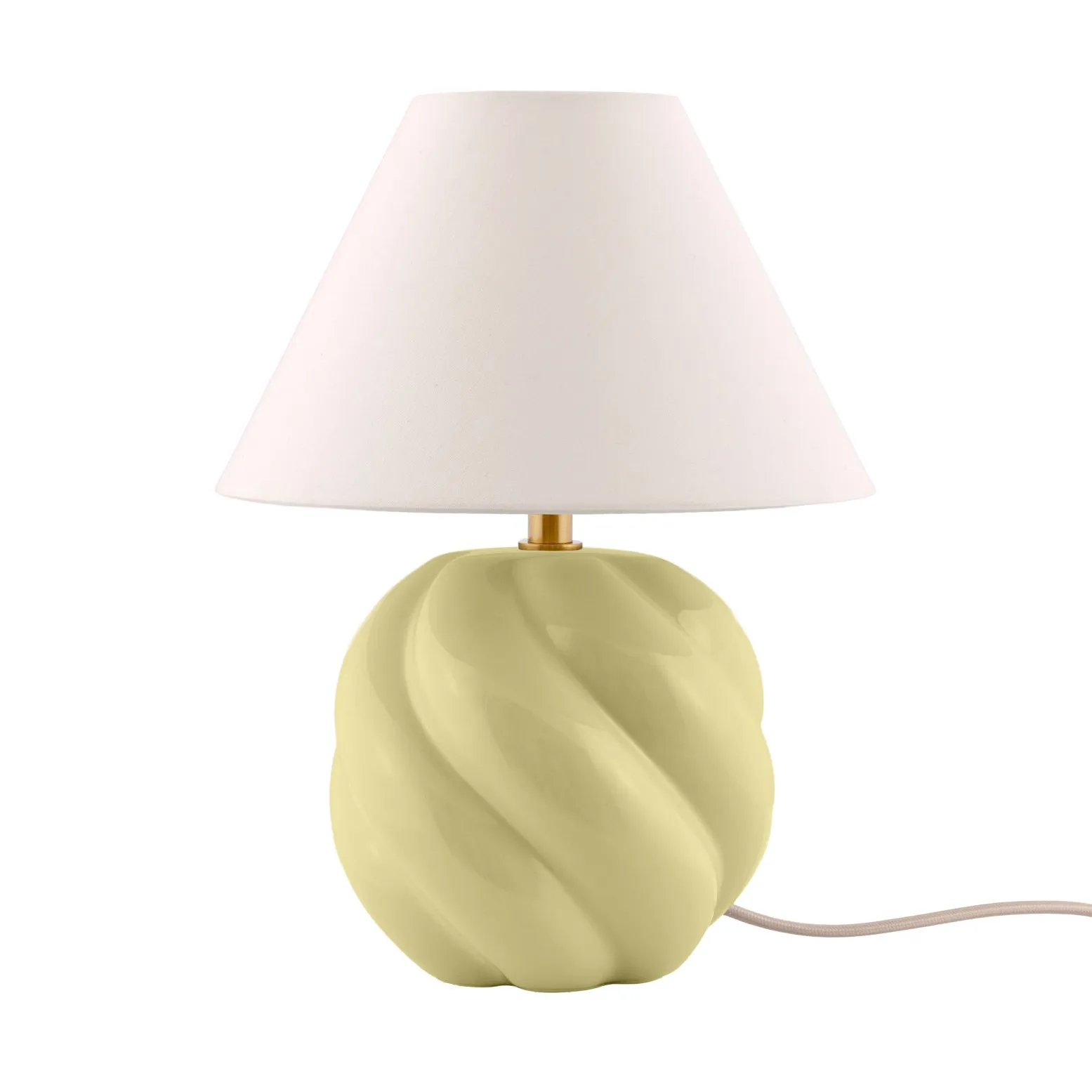 Lampe de table Dahlia, Butter yellow Globen Lighting