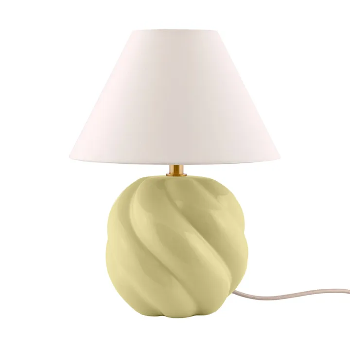 Lampe de table Dahlia - Butter yellow - Globen Lighting