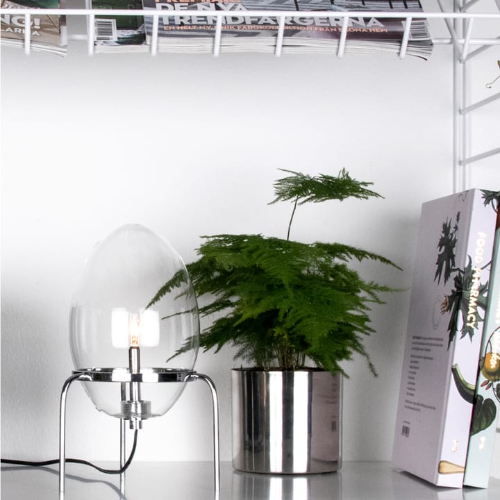 Lampe de table Drops, noir transparent Globen Lighting