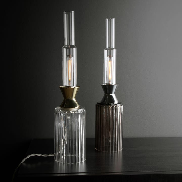 Lampe de table Ester, Transparent-Laiton Globen Lighting