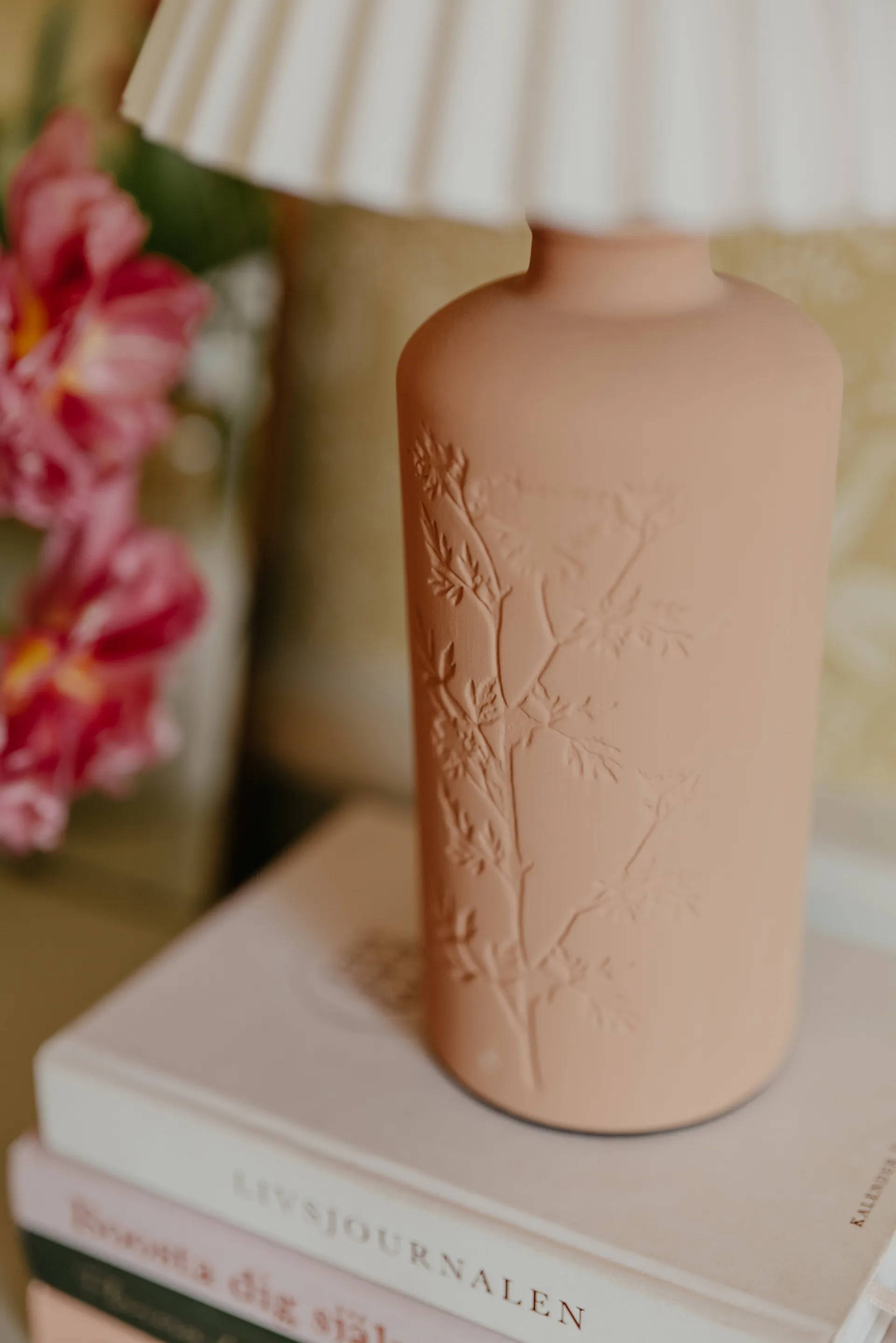 Lampe de table Flora 39 cm, Terre cuite Globen Lighting