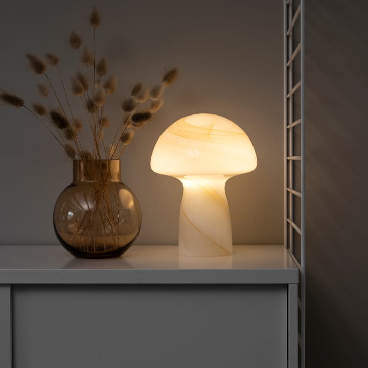 Lampe de table Fungo beige, 20 cm Globen Lighting