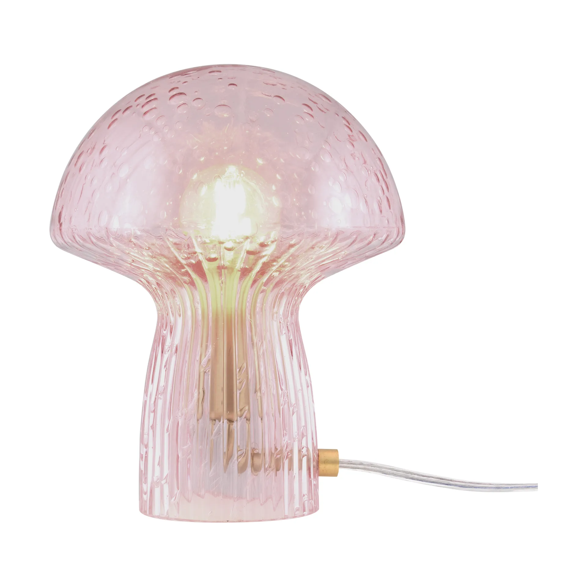 Lampe de table Fungo Special Edition rose, Ø16 cm, H :20 cm Globen Lighting