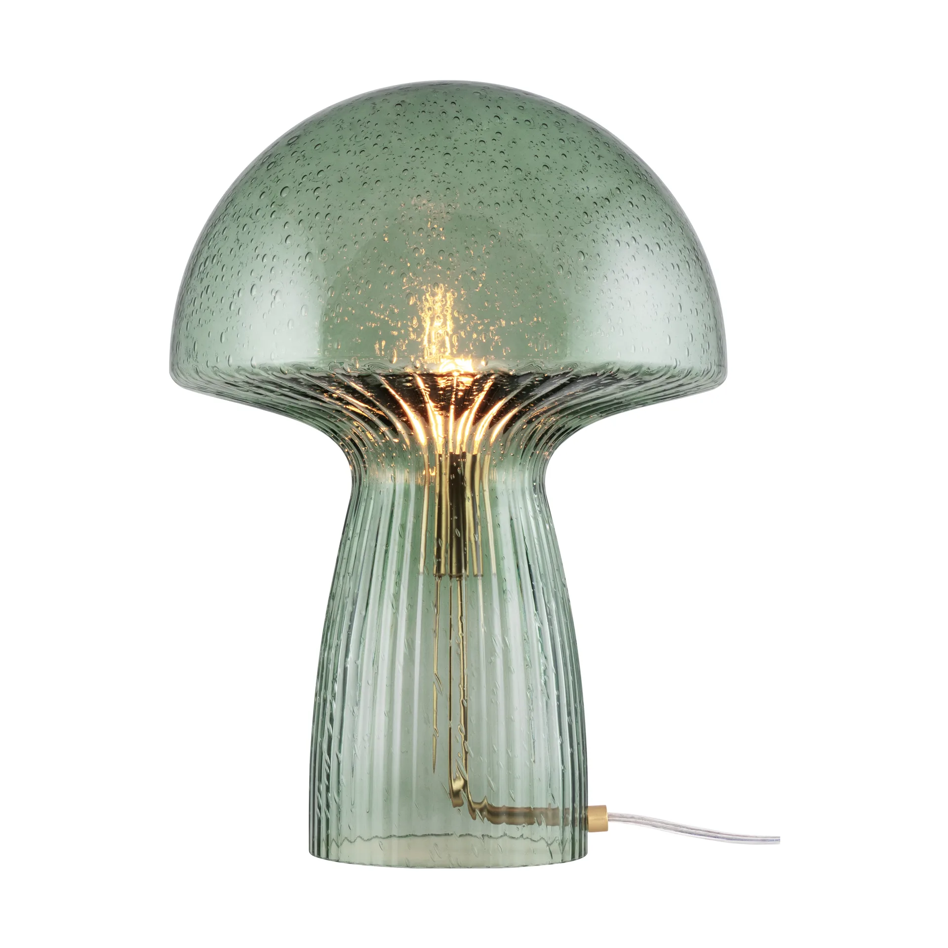 Lampe de table Fungo Special Edition vert, Ø30 cm Globen Lighting