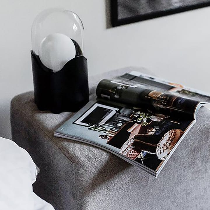 Lampe de table Ghost, beige, verre transparent Globen Lighting