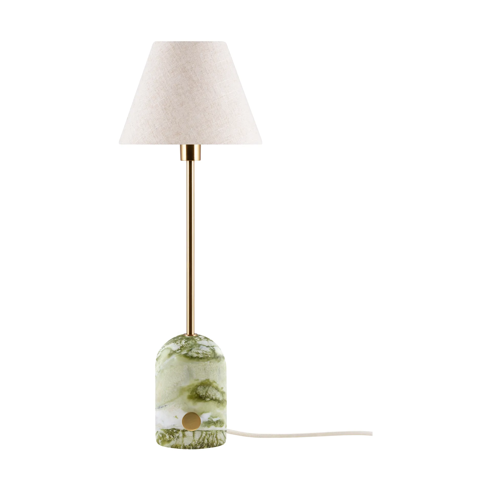Lampe de table Gino 20, Marbre vert clair Globen Lighting