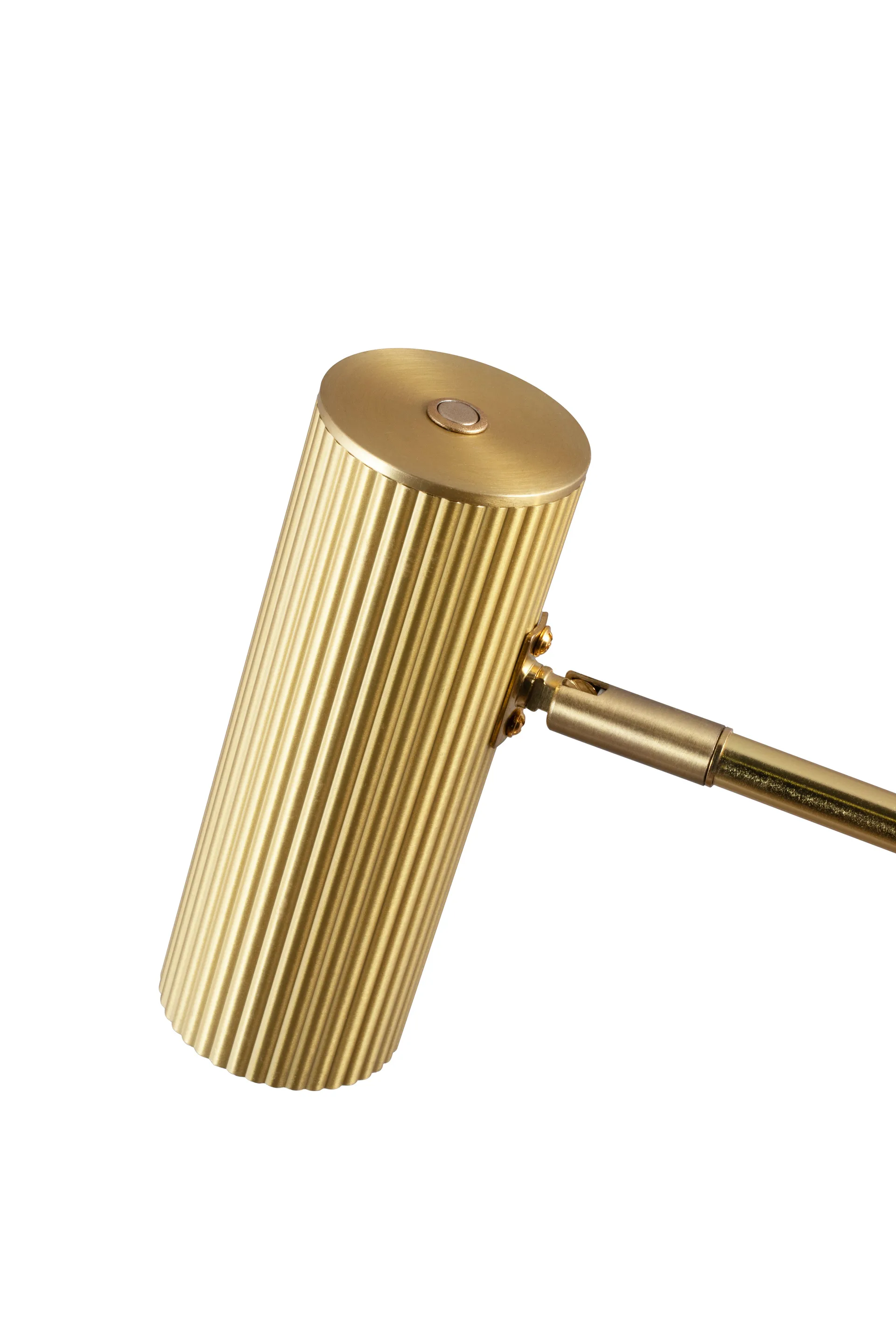 Lampe de table Hubble Read chargement sans fil, Laiton brossé Globen Lighting