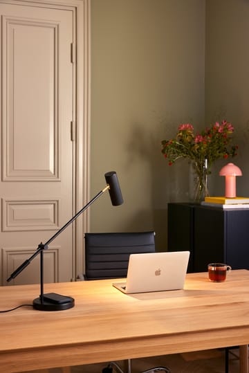 Lampe de table Hubble Read chargement sans fil - Noir - Globen Lighting