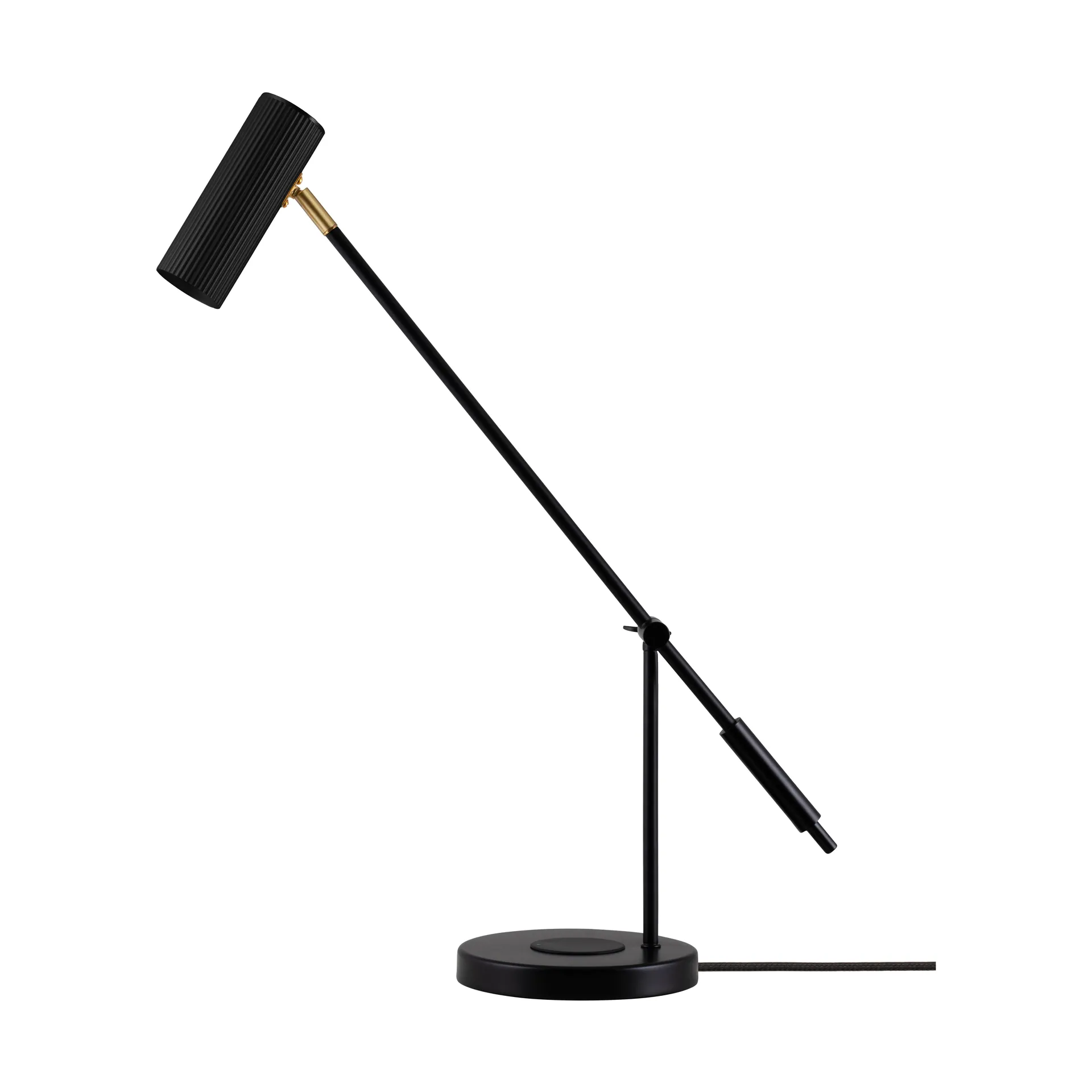 Lampe de table Hubble Read chargement sans fil, Noir Globen Lighting