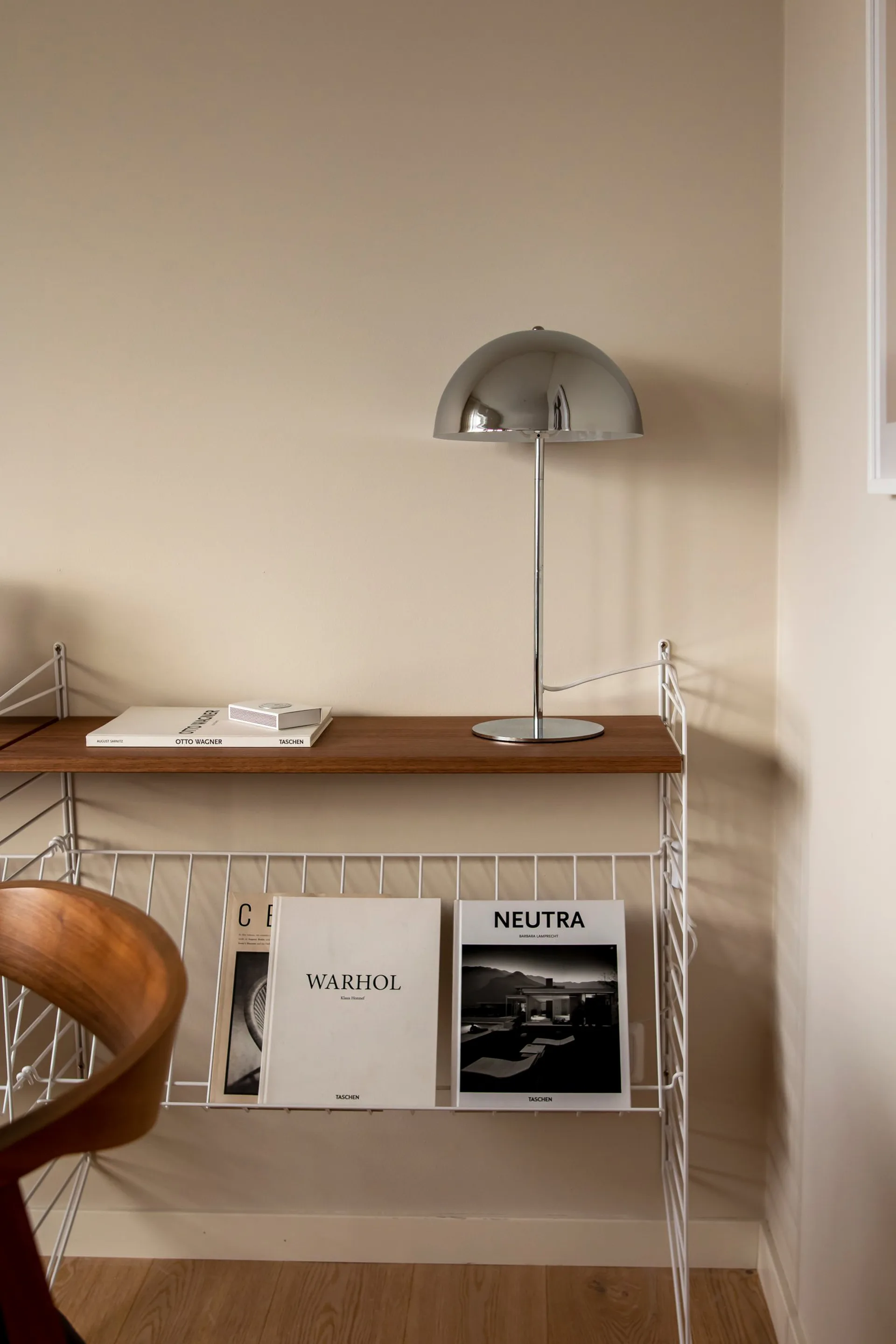 Lampe de table Icon 25 48 cm, Chrome Globen Lighting