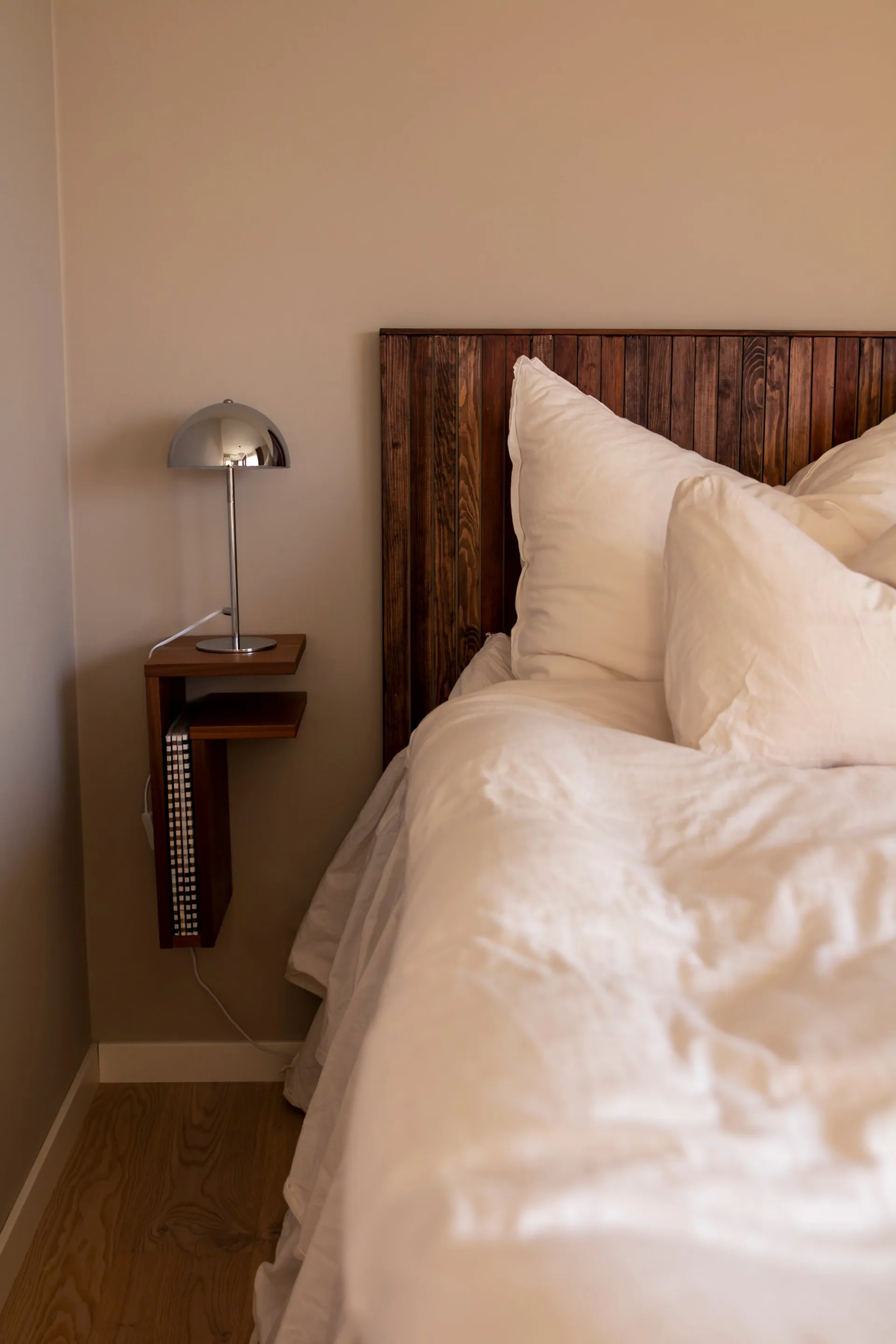 Lampe de table Icon 36 cm, Chrome Globen Lighting