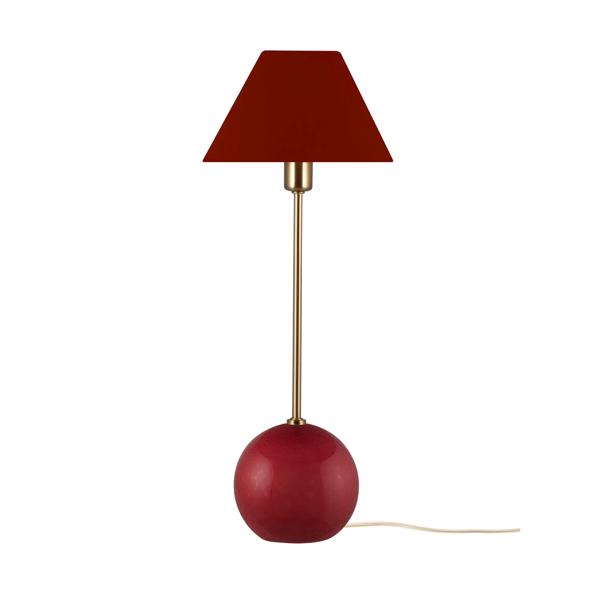 Lampe de table Iris 20, Bourgogne Globen Lighting