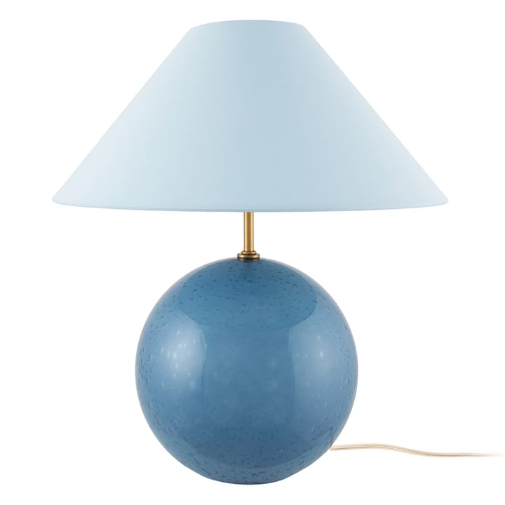 Lampe de table Iris 35 39 cm - Bleu pigeon - Globen Lighting