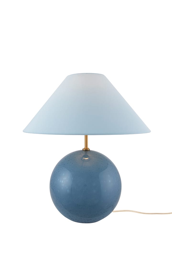 Lampe de table Iris 35 39 cm - Bleu pigeon - Globen Lighting
