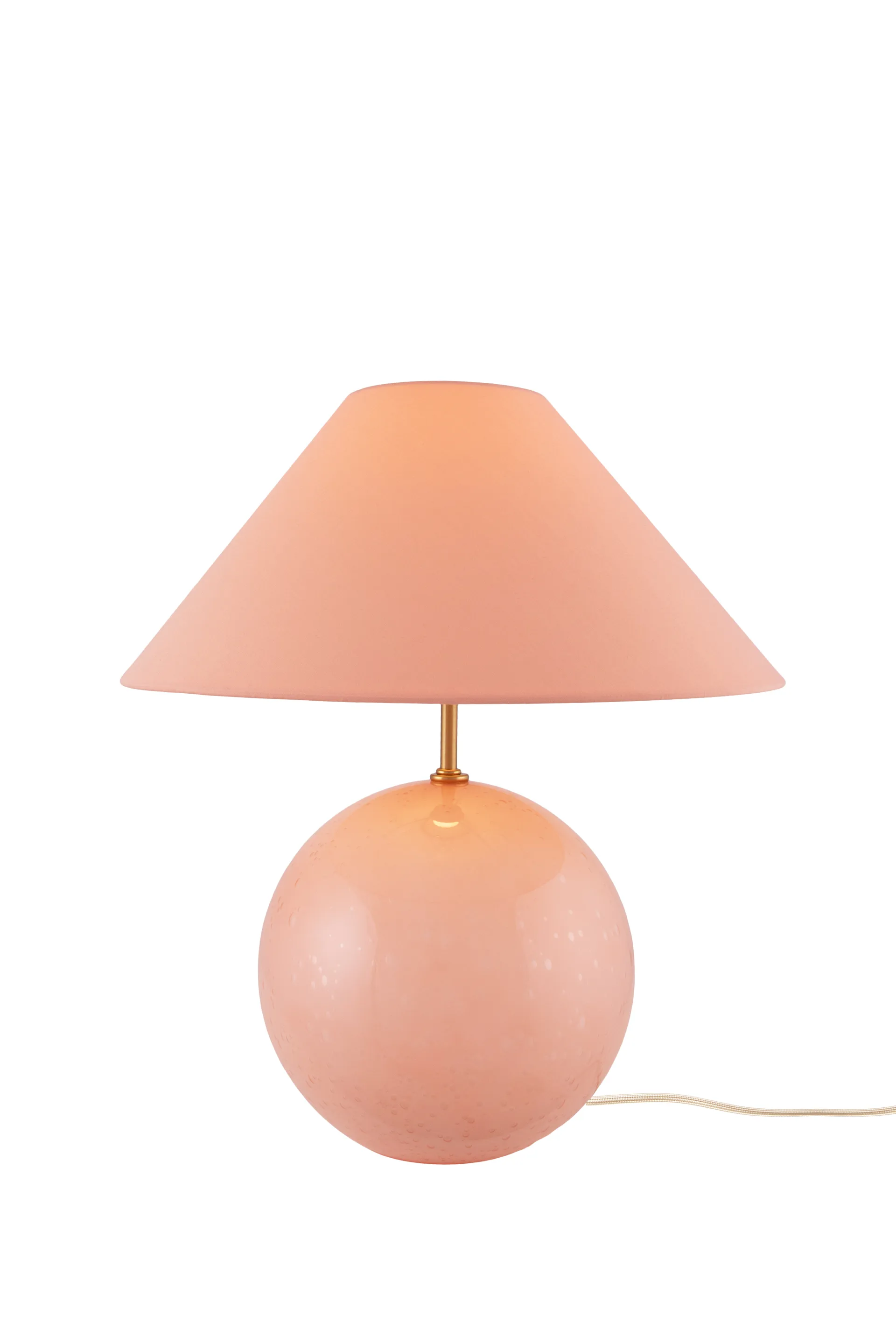 Lampe de table Iris 35 39 cm, Blush Globen Lighting