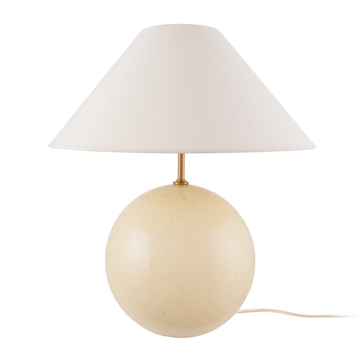 Lampe de table Iris 35 39 cm - Crème - Globen Lighting