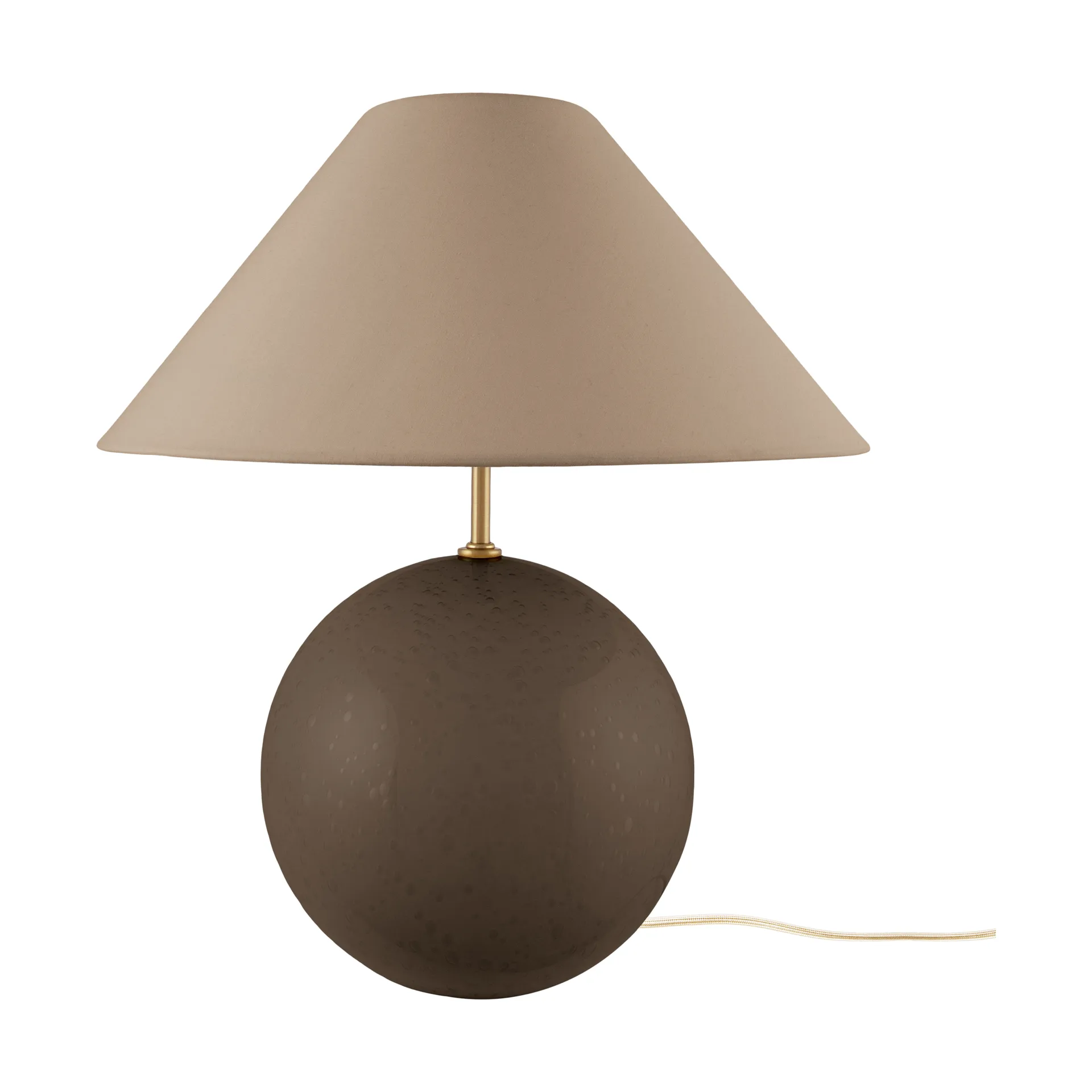 Lampe de table Iris 35 39 cm, Mocha Globen Lighting