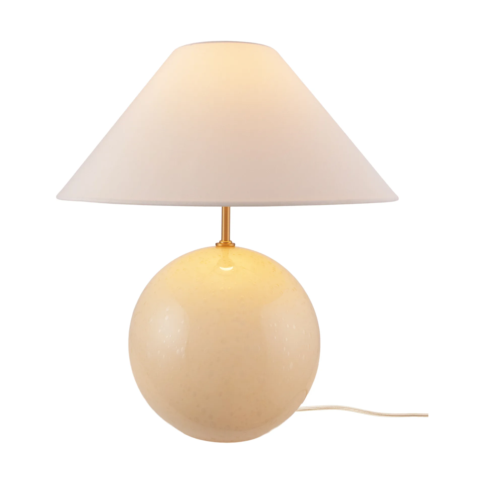 Lampe de table Iris 45, Blanc Globen Lighting