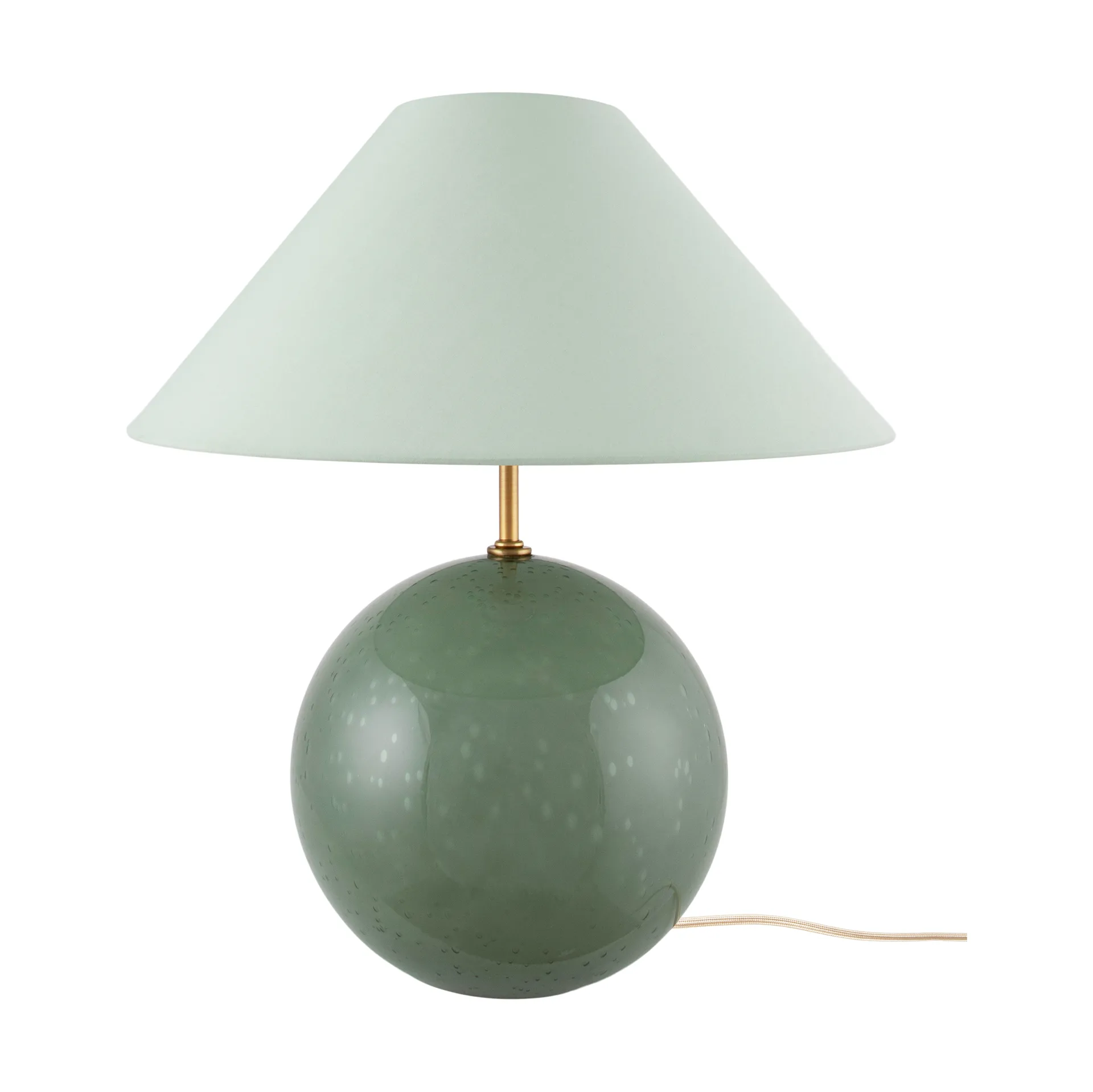 Lampe de table Iris 45, Vert Globen Lighting