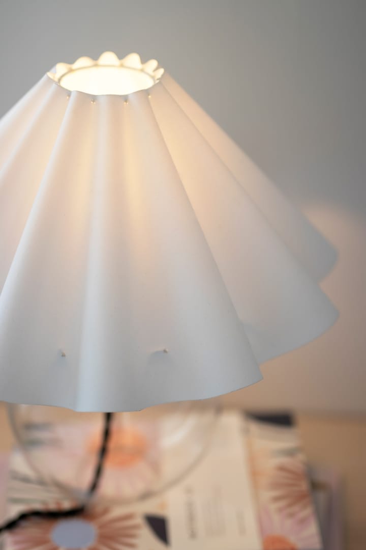 Lampe de table Judith Ø30 cm - Transparent-blanc - Globen Lighting