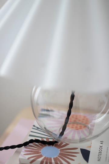 Lampe de table Judith Ø30 cm - Transparent-blanc - Globen Lighting