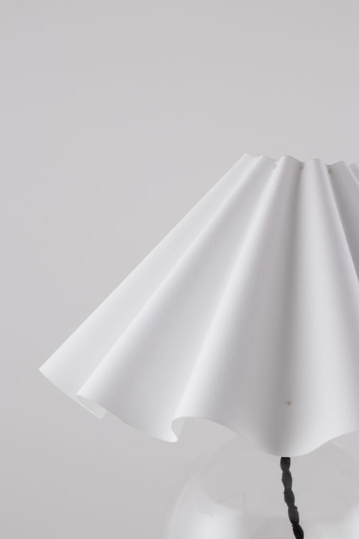 Lampe de table Judith Ø30 cm - Transparent-blanc - Globen Lighting