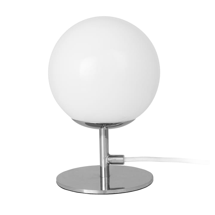 Lampe de table Luna, cordon blanc - Chrome-blanc - Globen Lighting