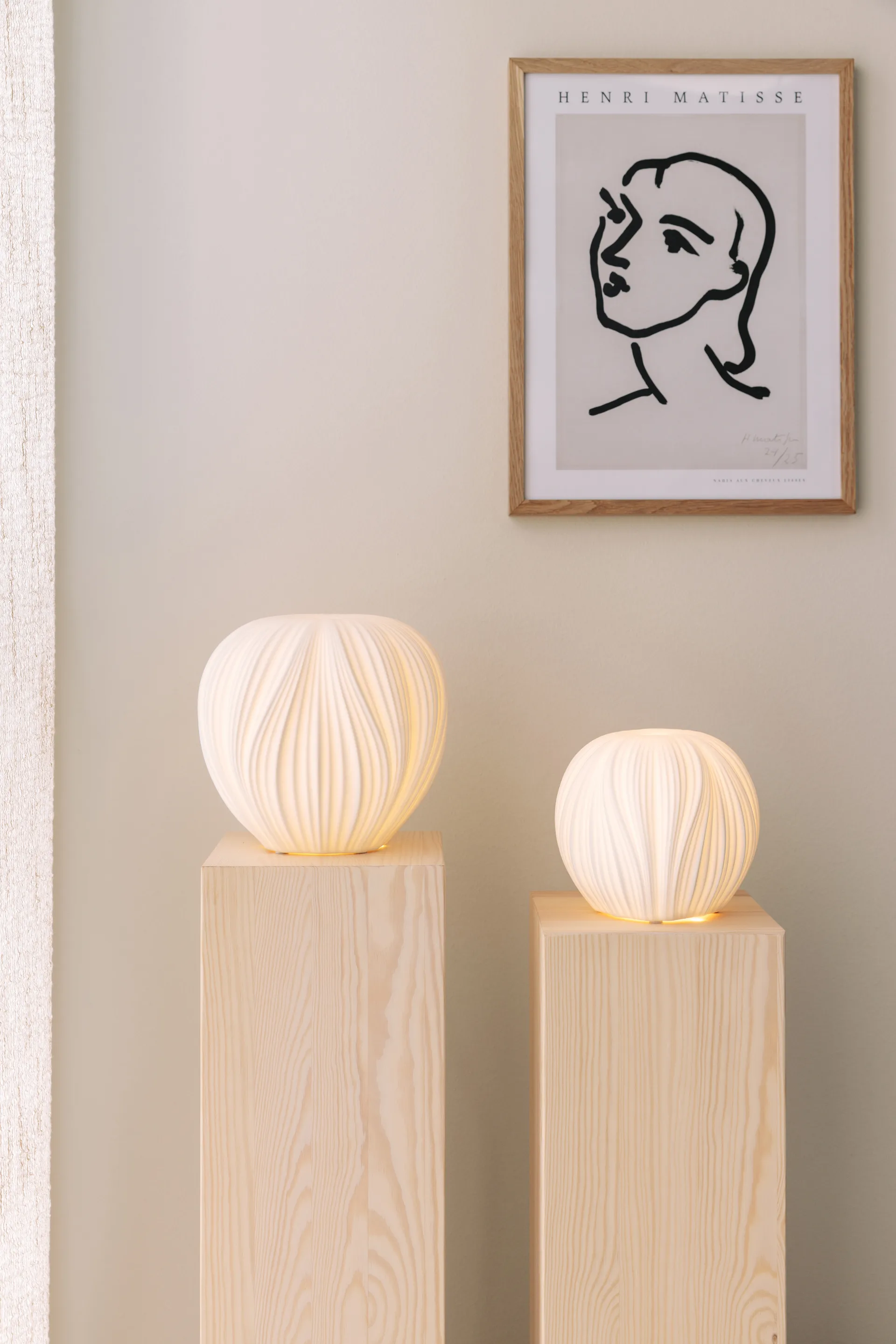 Lampe de table Milo, Blanc, 21 cm Globen Lighting