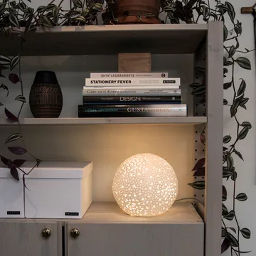 Lampe de table Moonlight XL 21 cm - Blanc - Globen Lighting