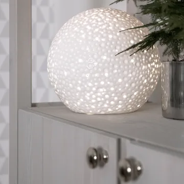 Lampe de table Moonlight XL 21 cm - Blanc - Globen Lighting