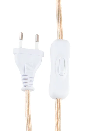 Lampe de table Noah - Bouclé blanc, Ø25x30,5 cm - Globen Lighting