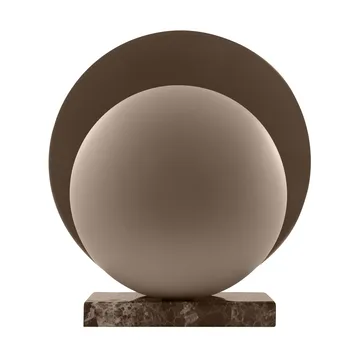 Lampe de table Orbit - Mocha, marbre brun - Globen Lighting