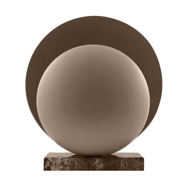 Lampe de table Orbit - Mocha, marbre brun - Globen Lighting