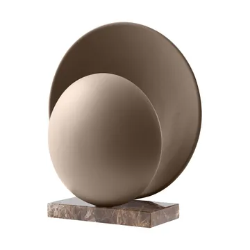 Lampe de table Orbit - Mocha, marbre brun - Globen Lighting