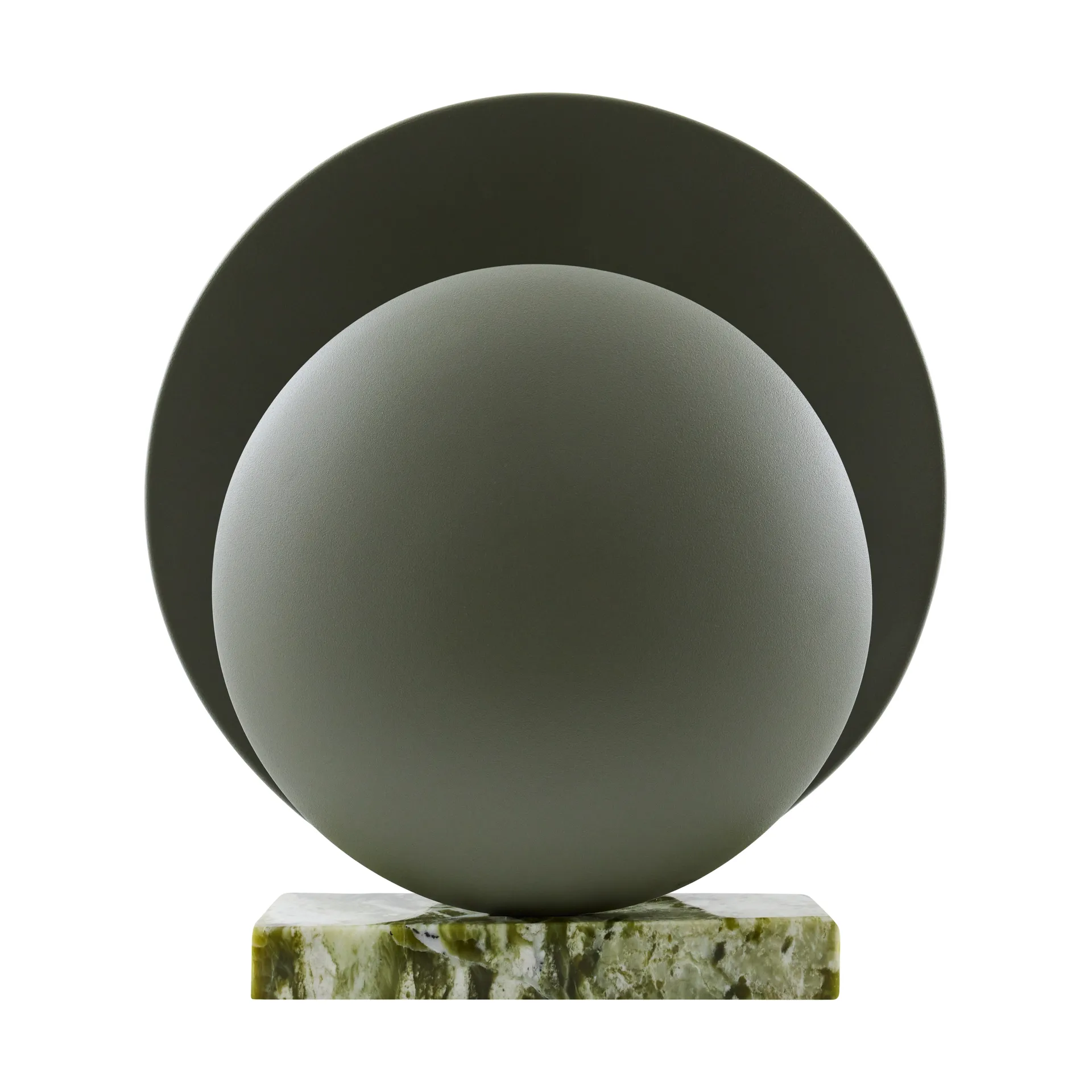 Lampe de table Orbit, Vert mousse Globen Lighting