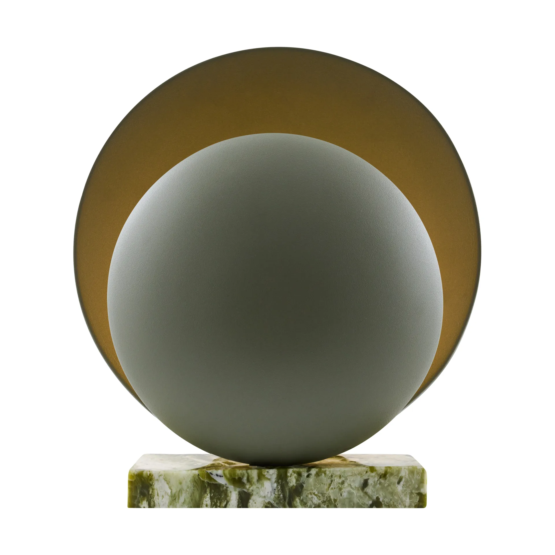 Lampe de table Orbit, Vert mousse Globen Lighting