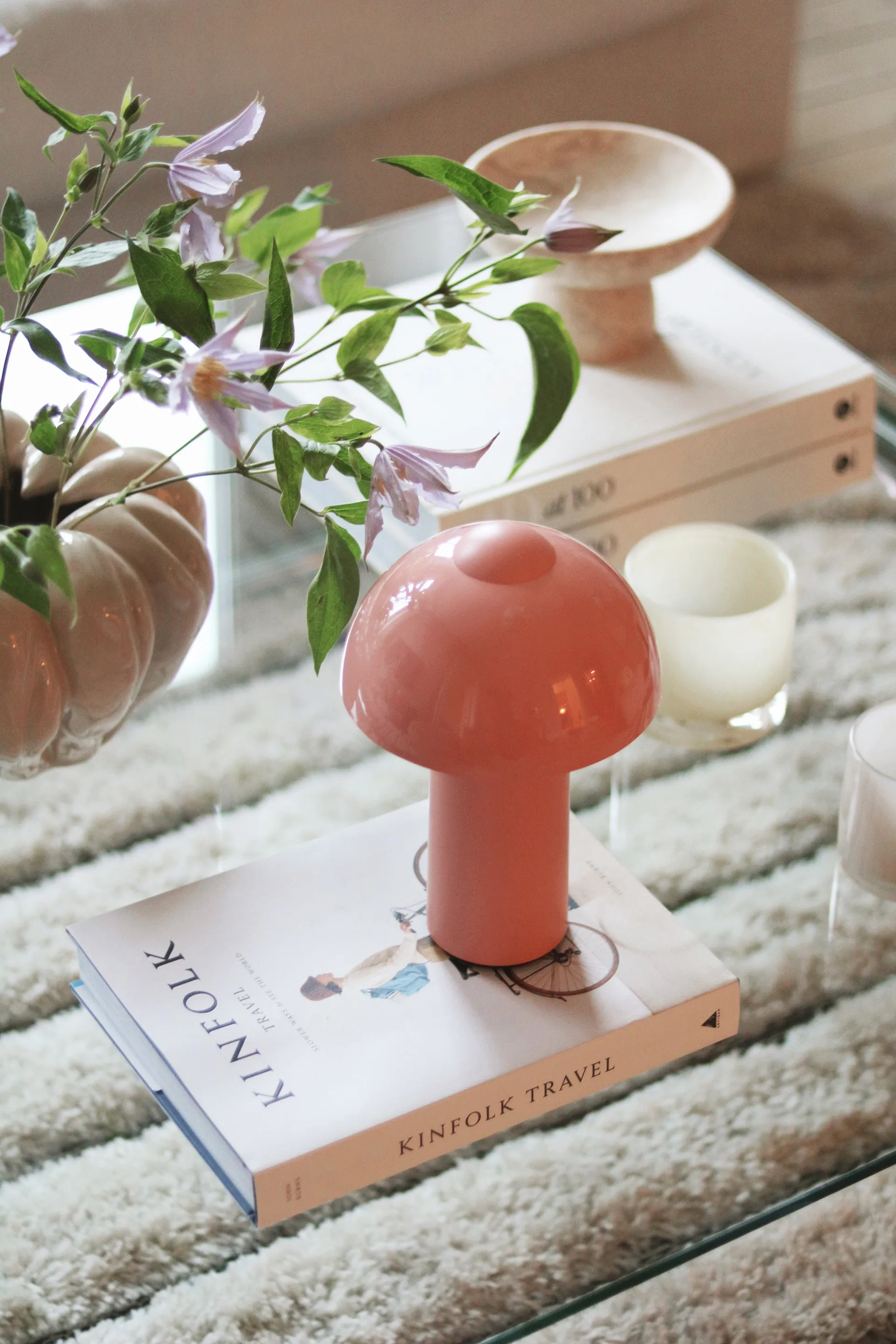Lampe de table portable Buddy, Blush Globen Lighting