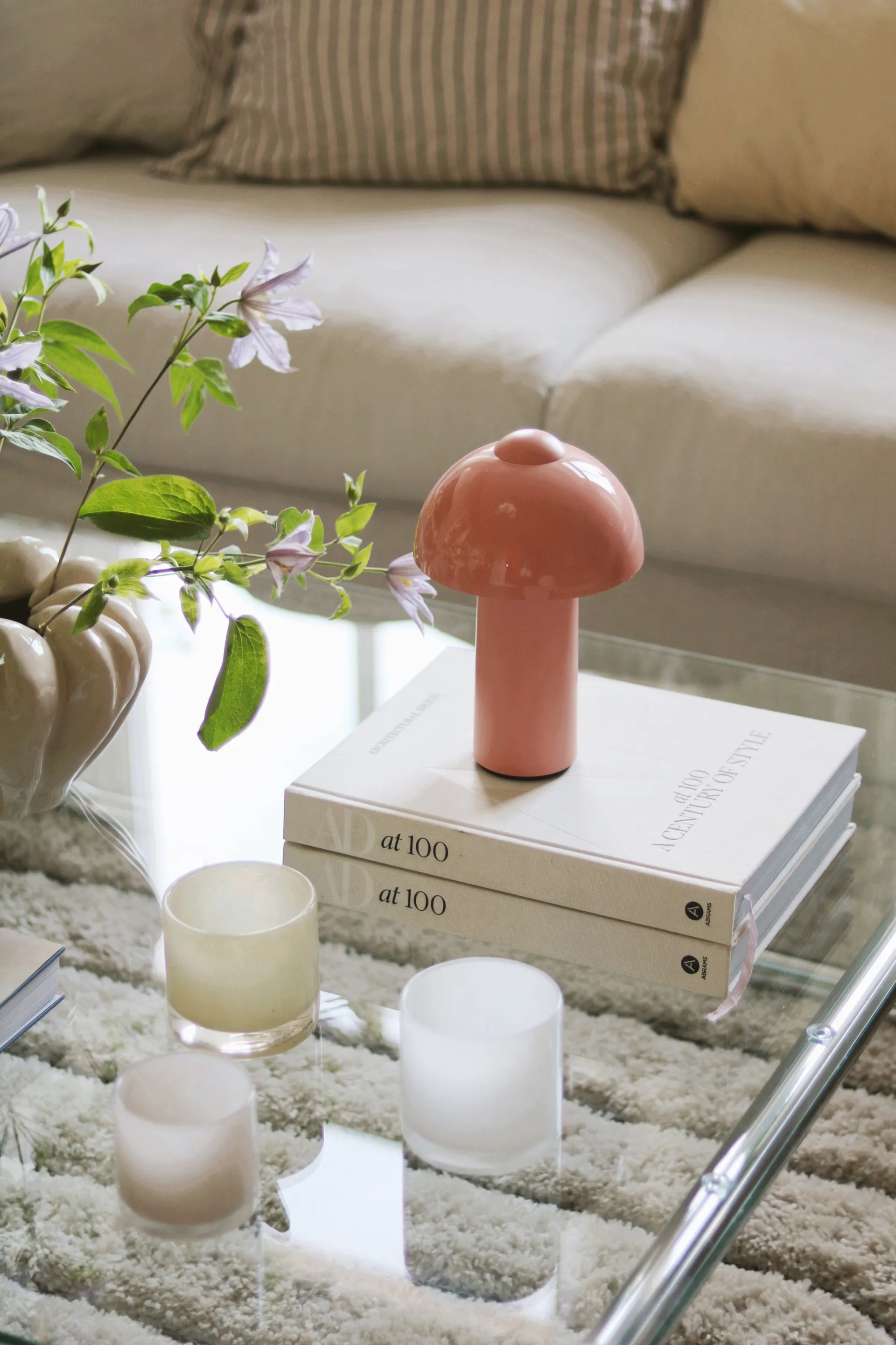Lampe de table portable Buddy, Blush Globen Lighting