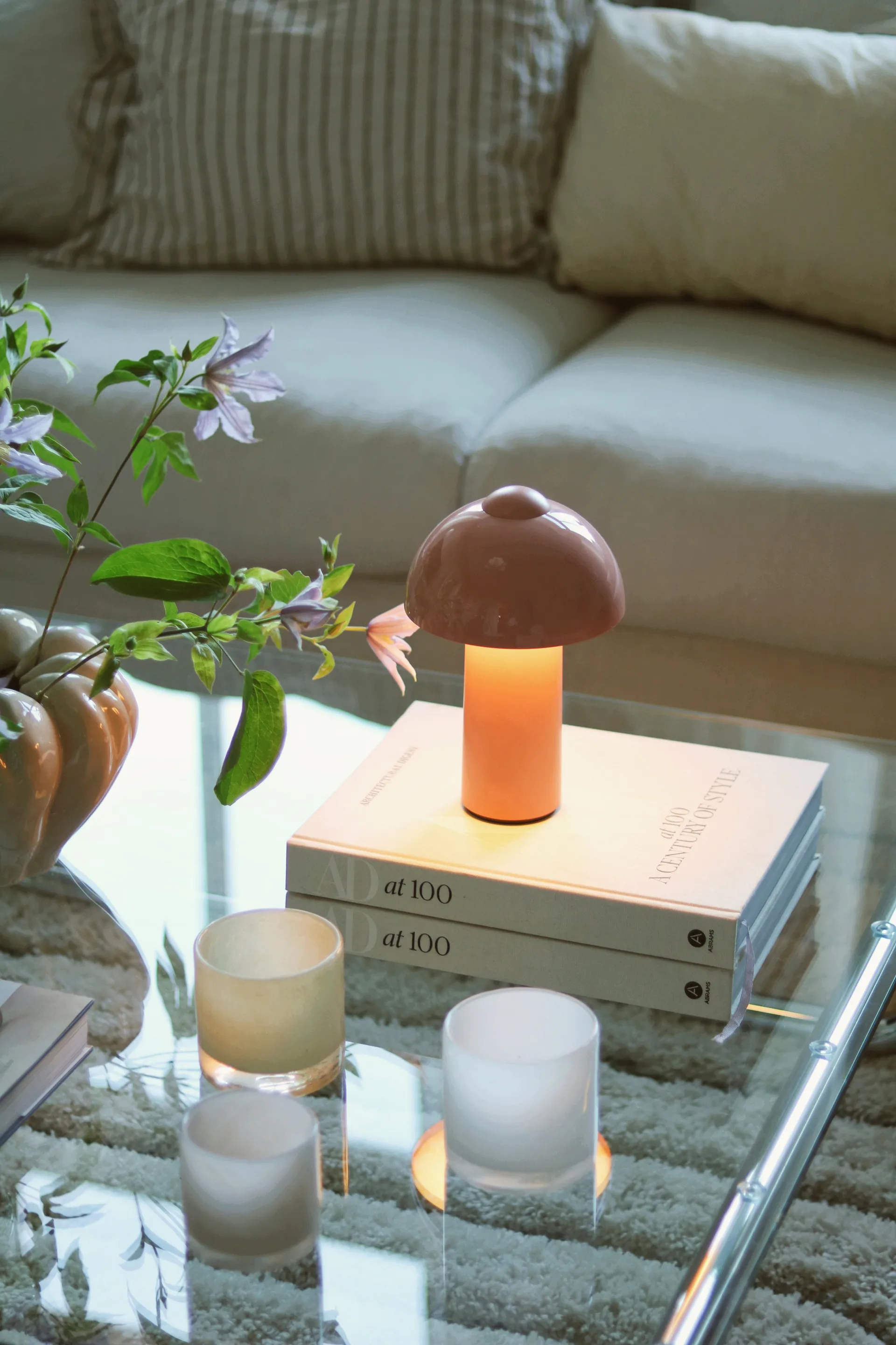 Lampe de table portable Buddy, Blush Globen Lighting