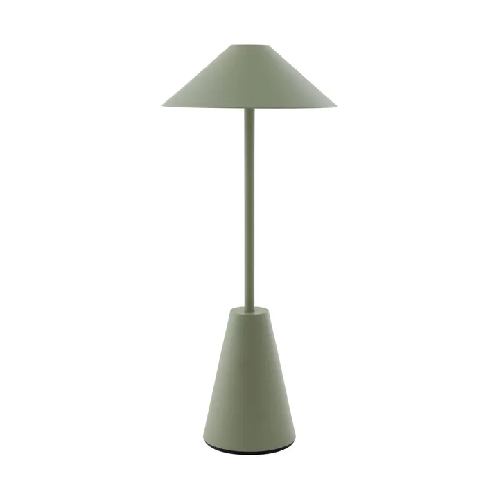 Lampe de table portable Cannes 32 - Vert mousse - Globen Lighting