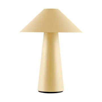 Lampe de table portable Cannes - Jaune avoine - Globen Lighting