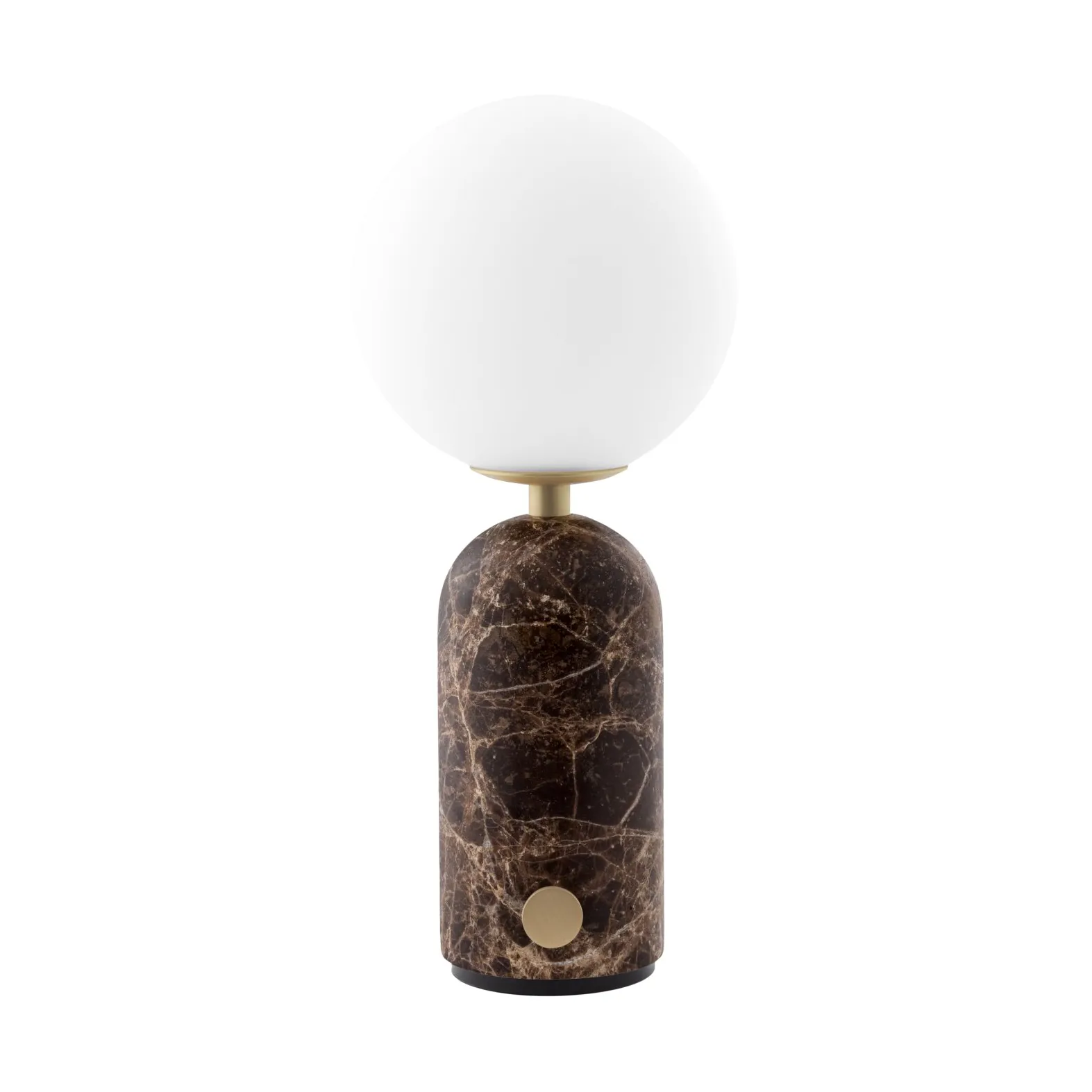 Lampe de table portable Torrano, Marbre brun Globen Lighting
