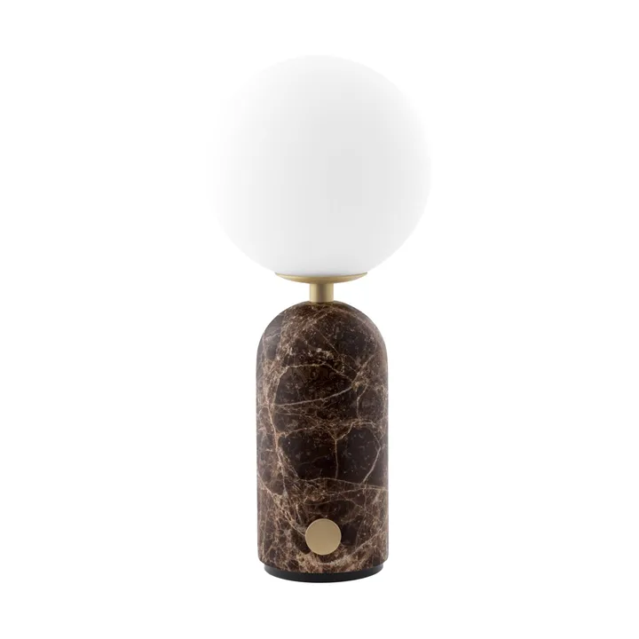 Lampe de table portable Torrano - Marbre brun - Globen Lighting