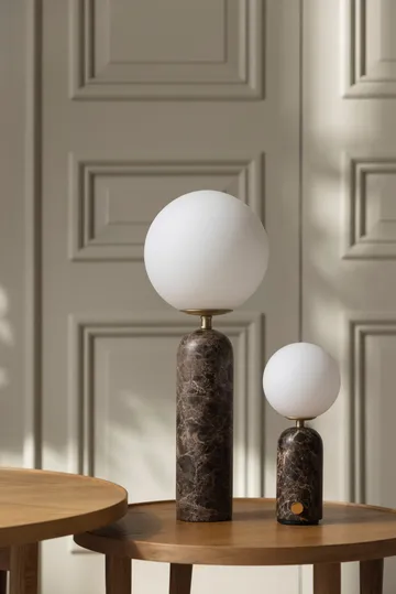 Lampe de table portable Torrano - Marbre brun - Globen Lighting
