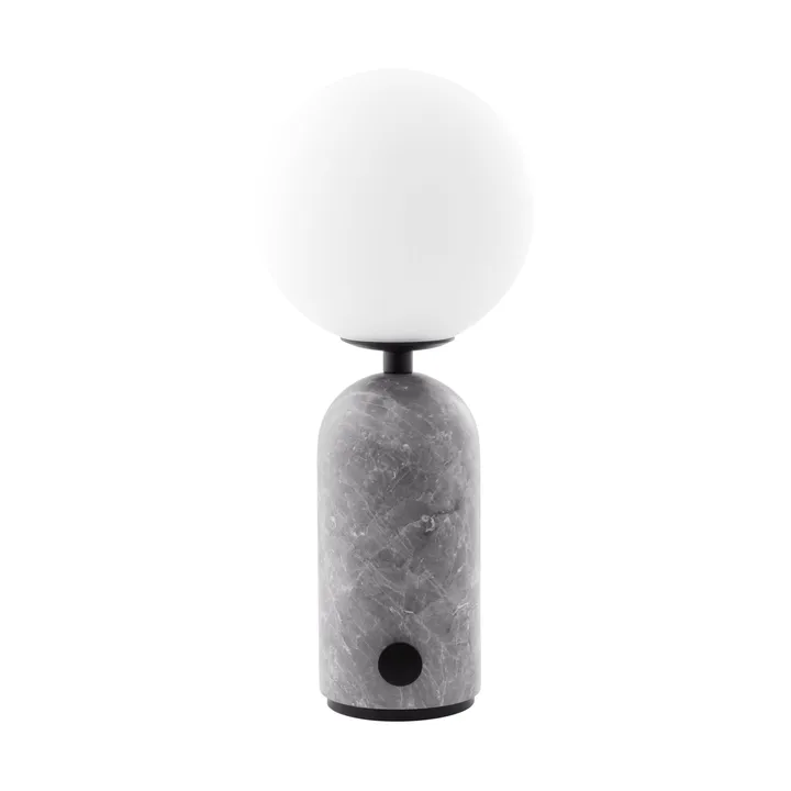 Lampe de table portable Torrano - Marbre gris, 27,5 cm - Globen Lighting