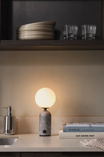 Lampe de table portable Torrano - Marbre gris - Globen Lighting