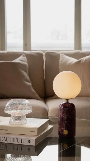 Lampe de table portable Torrano - Rosso levanto - Globen Lighting