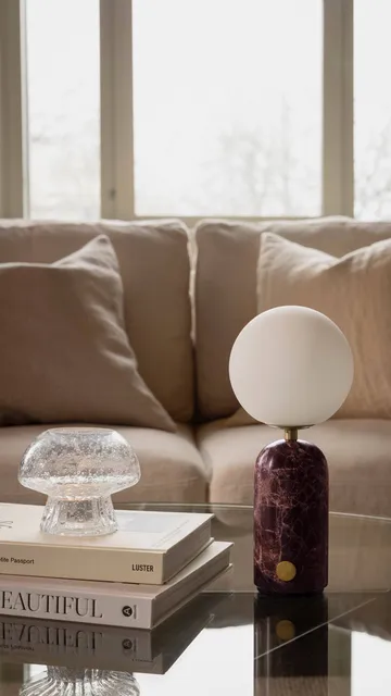 Lampe de table portable Torrano - Rosso levanto - Globen Lighting