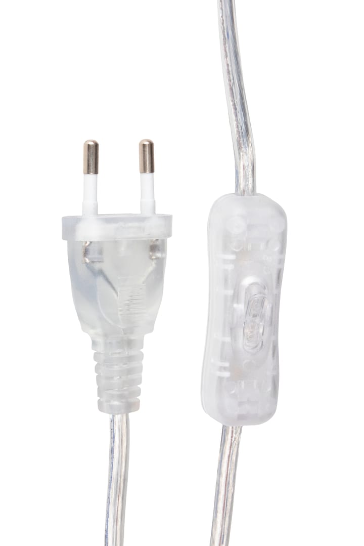 Lampe de table Rib 8, Acier brossé Globen Lighting