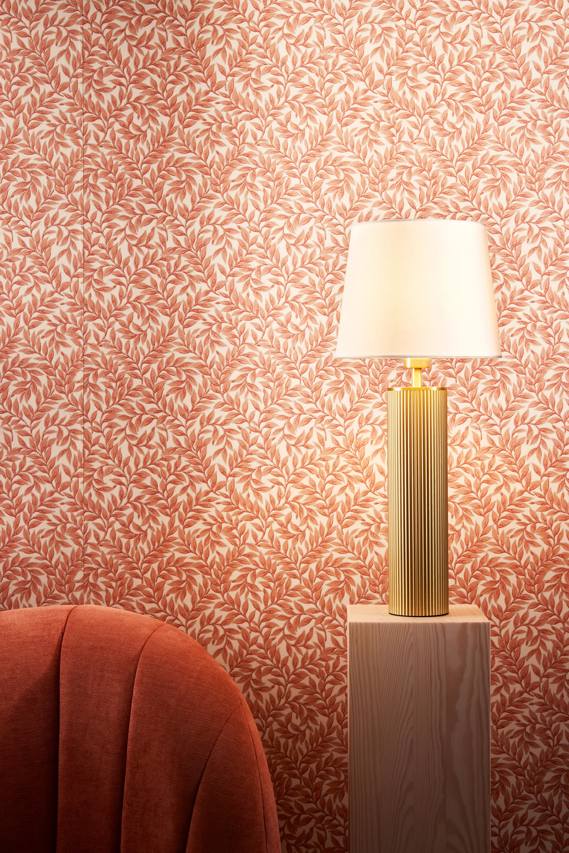 Lampe de table Rib 8, Laiton brossé Globen Lighting